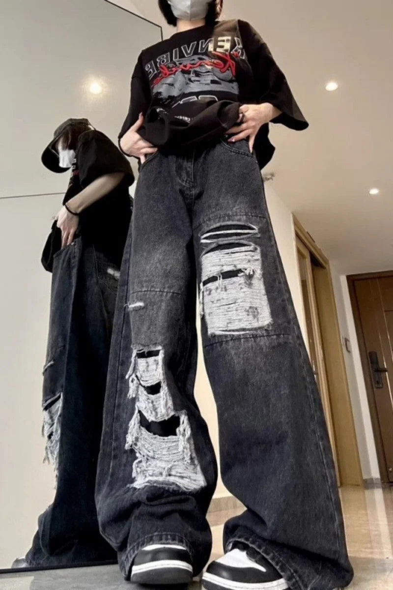 Baggy Ripped Jeans